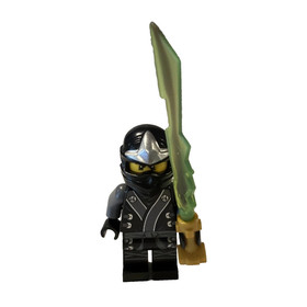 LEGO 2013 NINJAGO Minifigure Cole Final Battle With Weapon 70502 Genuine New
