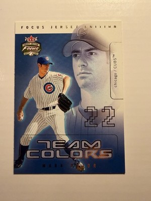 2003 Fleer Focus Jersey Edition Team Colors Mark Prior Cubs 2 Of 20
