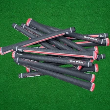Golf Pride Tour Velvet ALIGN Grips Standard/Midsize Black/Red Core .600 Ribbed
