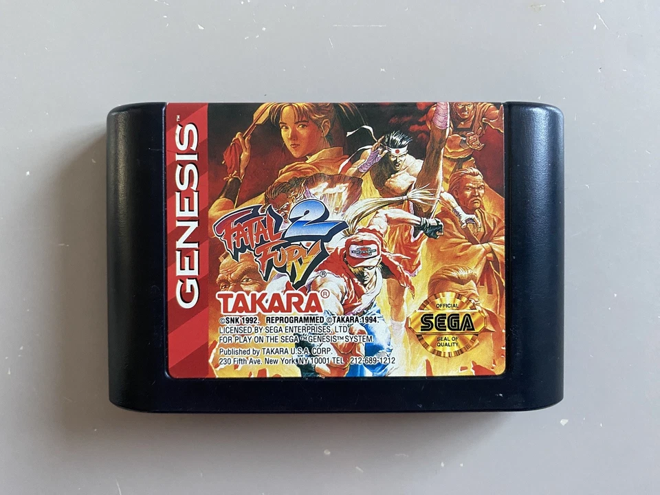 Fatal Fury 2, Sega Genesis Megadrive, NTSC - Image 4 of 4