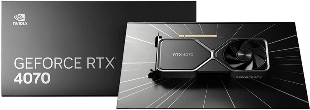 NVIDIA GeForce RTX 4070 Founders Edition 12GB Graphics Card for