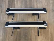 Thule Flat Top Snowboard Rack 36 In Speedlink Mounts No Keys Universal Thule Flat Top Snowboard Rack 36 In Speedlink Mounts No Keys Universal