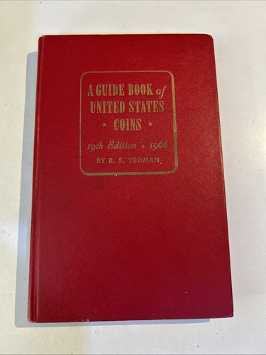 1966 Red Book 19th Edition A Guide Book of United States Coins  R.S. Yeoman