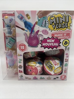 New x12 w/ Case MGA's Miniverse Make It Mini Lifestyle Series 2 Mystery FreeS&H