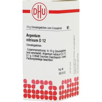 3x ARGENTUM NITRICUM D 12 Globuli 10 G PZN 2801023