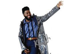 * KHALID * signed 8x10 photo * AMERICAN TEEN * KHALID ROBINSON * COA *