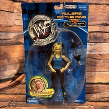 2001 WWF Molly Holly Jakks Pacific Rulers of the Ring Series 4 MOC Figure Diva