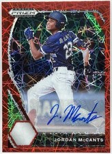 2021 Panini Prizm Draft Picks - Jordan McCants #PDP88 Red Velocity Prizm