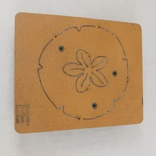 Sand Dollar Ocean Ellison Educational Equip Accucut Wood Dies 6"x5" 
