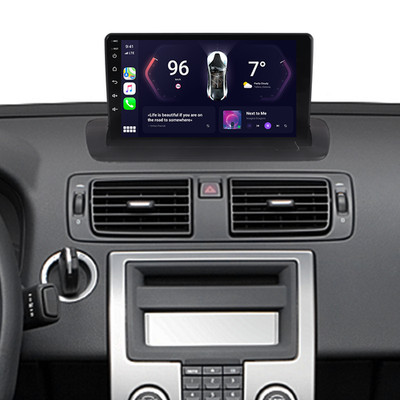 1280HD Apple Carplay Android 14 Autoradio 4+64GB Navi BT für Volvo C70   S40 C30