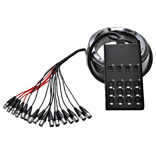 Seismic Audio Speakers 12 Channel Low Profile XLR Send Circuit Board Snake Ca,..