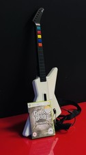 Guitar Hero Gibson Red Octane X-Plorer Xbox 360 PC cablato + guitar hero Metallica
