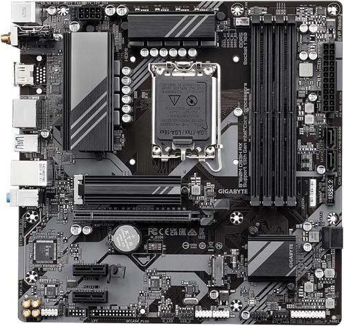 Gigabyte B760M DS3H AX Motherboard - Supports Intel Core 14th Gen CPUs, 6+2+1 Ph - 第 5/6 張圖片
