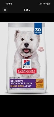Hill's Science Diet Sensitive Stomach & Skin, Adult 1-6, Chicken Recipe, 30 lb
