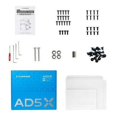 FLASHFORGE Adventurer 5X Gehäusesatz 3D-Druckerteile-Gehäuse-Kit für AD5X