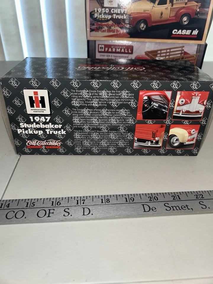 Case IH 1947 Studebaker Pickup Truck 1/25 Scale By Ertl NIB - Image 4 of 4