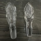 Antique Simpson Hall Miller Silverplate Condiment Cruet Set Etched Glass Casters — photo 6