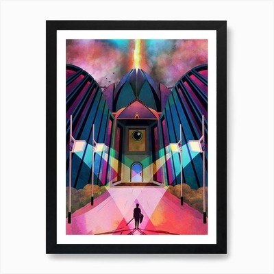 Final Level Kunstdruck gerahmt Wandbild Poster Leinwanddruck Bild