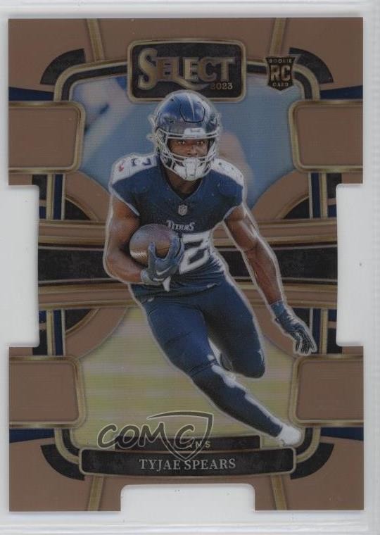 2023 Select Concourse Copper Prizm Die-Cut /299 Tyjae Spears #97 Rookie RC 1f60