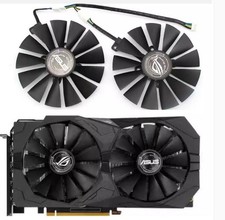 For ASUS Raptor STRIX RX470 570 RX580 Graphics Card Fan Cooling Fan Parts