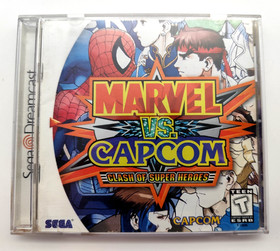 Marvel vs. Capcom: Clash of Super Heroes (Sega Dreamcast SDC, 1999) COMPLETE CIB