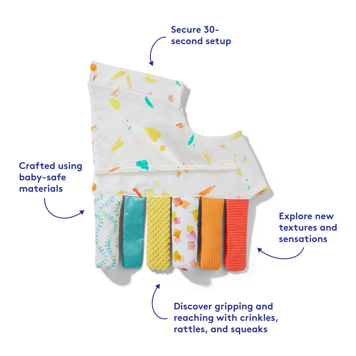 Lovevery The Play Gym 5 Developmental Zones for Brain Fine, Gross