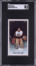 1983 P.L.A.Y. Hockey Brandon Wheat Kings Ron Hextall #24 SGC 8 Rookie pop 1/1 RC