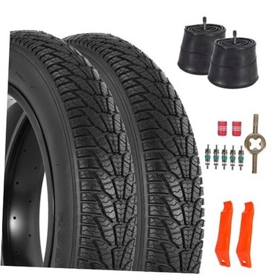 Lot De 2 Chambres à Air Pour Fat Bike 20 X 3.0/3.50 - Valve Schrader - Hydencamm