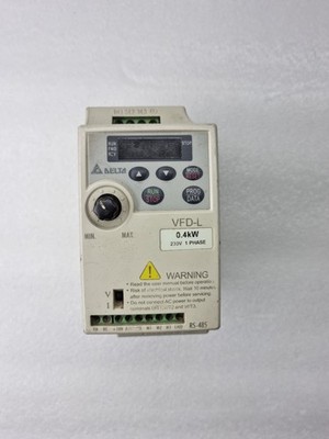 DELTA VFD-L 0,4kW VFD004L21A For Parts 200-240V VFD004L21A