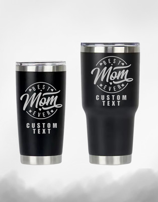 BEST MOM | 20/30OZ |ENGRAVED TUMBLER | CUSTOM | FREE PERSONALIZATION
