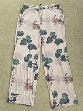 Soma M Cool Nights Pajama Pants Floral Haven Sugar Coated