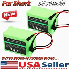 3500mAh NiMH Battery For Shark 18V SV780 SV760  SV780-N  Vacuum Cleaners