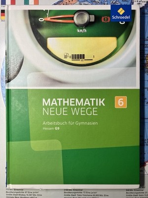 Mathematik Neue Wege SI 6. G9. Arbeitsbuch. Hessen
