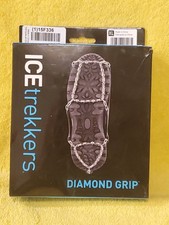 NIB Yaktrax Ice Trekkers Diamond Grip XL Full-Foot Traction on Ice Snow XL s