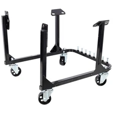 750LB Engine Cradle Wheels, Heavy-Duty Steel Holder, 4 Casters & Hooks
