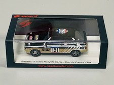 Spark S5572 Renault 11 Turbo Rallye Tour de Corse 1984 1:43 Diecast Resin