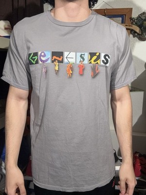 Modern 2016 Genesis 80s Rock Band New wave T Shirt