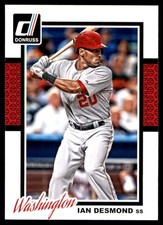 Ian Desmond 2014 Donruss #358 Nationals MLB READ FREE SHIPPING AutographDen