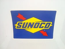 Vintage ORIGINAL Pre-2011 series SUNOCO Fuel Logo  6 3/4"  DECAL Bumper Sticker