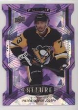 2020 Upper Deck Allure Rookie SP Purple Diamond 7/10 Pierre-Olivier Joseph 04f2