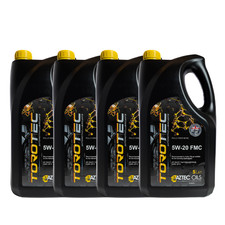 4x5L Torotec 5W-20 Fully Synthetic Engine Oil Ford WSS-M2C948-B SN/CF ILSAC GF-5 7.45 per litre