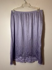 Embellishments Nylon Antron III Half Slip Purple Large Sissy