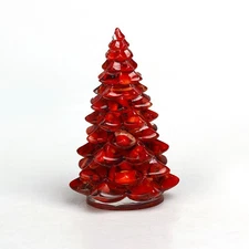 Gemstone Christmas Tree Natural Quartz Crystal Healing Reiki Carving Home Decor