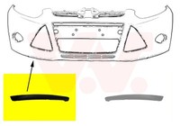 Van Wezel Spoiler Vorne Rechts FüR Ford Focus Iii