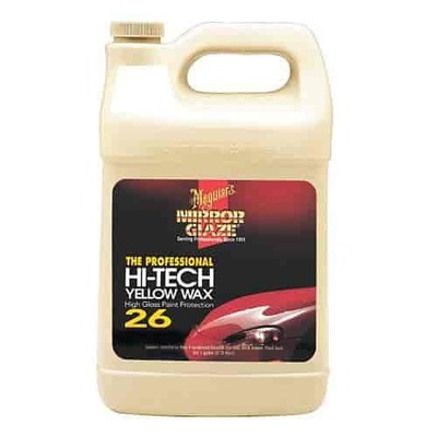 Meguiar's M2601 M26 Mirror Glaze Hi-Tech Yellow Wax Liquid