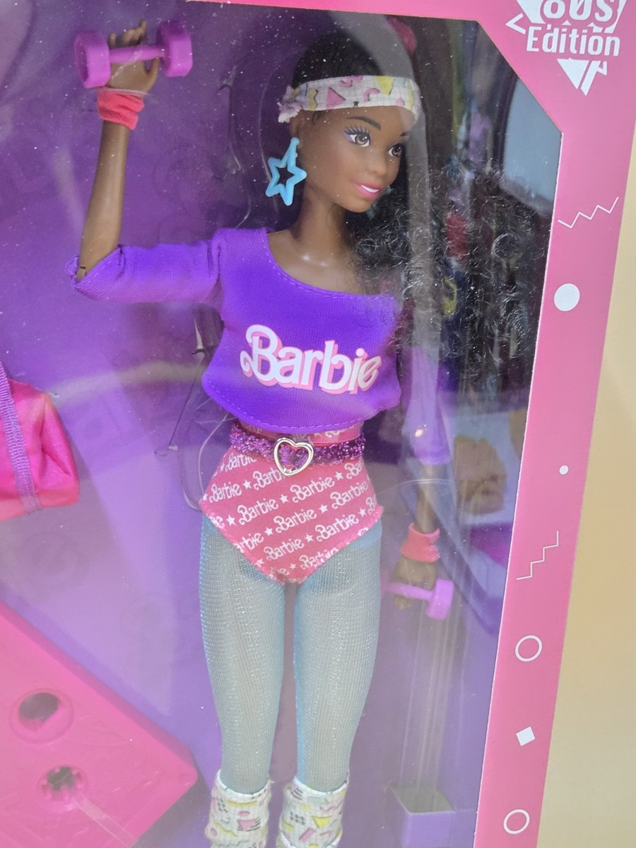 2021 Mattel Barbie Rewind 80s Edition Workin' Out Doll #GTJ87 NRFB