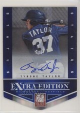 2012 Elite Extra Edition 28/50 Tyrone Taylor #13 Auto g1z