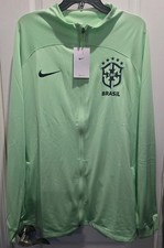 NIKE Brazil CBF National Team Strike Track Jacket DX1950-390 Men’s 2XL XXL NWT