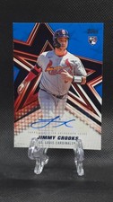 2026 Topps Series 1 Jimmy Crooks Baseball Stars Autographs RC Blue /150
