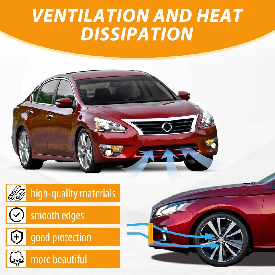 For Nissan Murano Altima 2015-23 Radiator Air Grille Shutter Assembly W/O Motor Foto 4 de 4